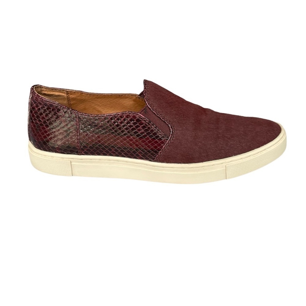 Frye Gemma Block Calf Hair Slip On Sneaker Size 6